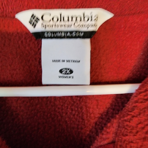 Columbia Women's Fleece Full Zipper Plus Size 2X - Picture 2 of 8